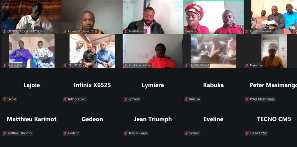 Online Global Servant Leadership Development and Online Worship Ministry